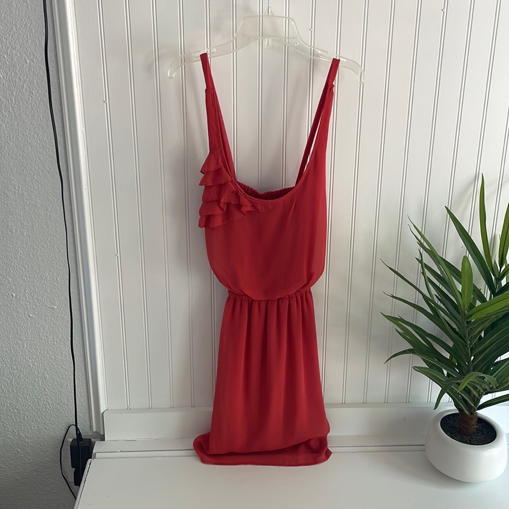 Xhilaration burnt orange dress